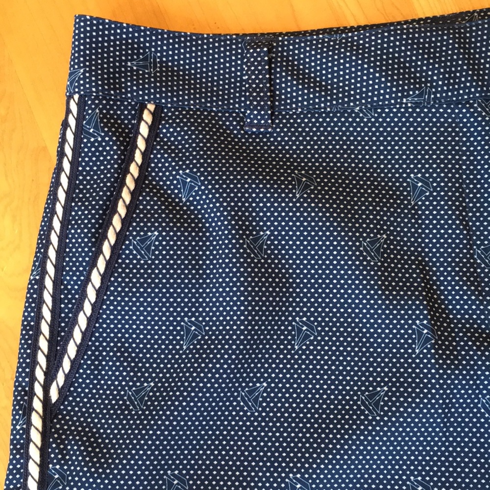 LADY HAGEN | Sailboat ⛵ Print Nautical Golf Shorts - Picture 5 of 15